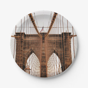 Prato De Papel Ponte de Brooklyn, New York