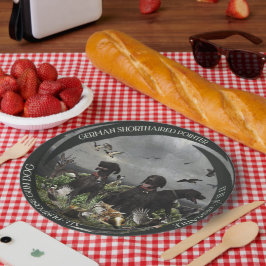 Prato De Papel Ponteiros abreviados alemães