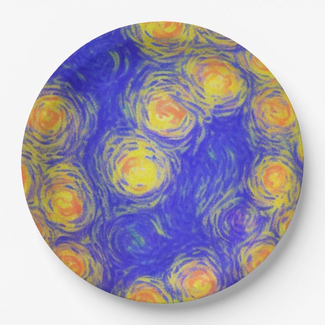 Prato De Papel Popcorn Art (Frente)