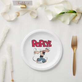 Prato de Papel Popeye