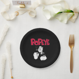 Prato de Papel Popeye