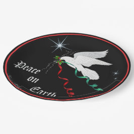 Prato De Papel Porta branca