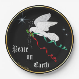 Prato De Papel Porta branca