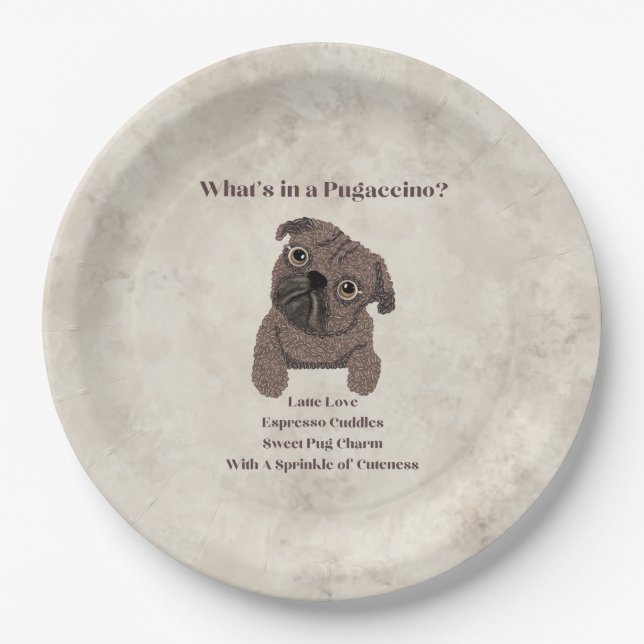 Prato De Papel Porta copos de papel (Frente)