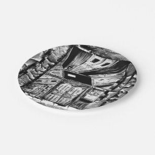 Prato De Papel Portas abertas