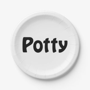Prato De Papel Potty