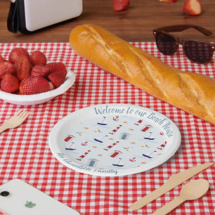 Prato De Papel Praia foi bem-vinda à nossa praia