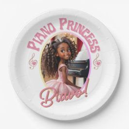 Prato De Papel Presentes para as garotas que adoram tocar piano
