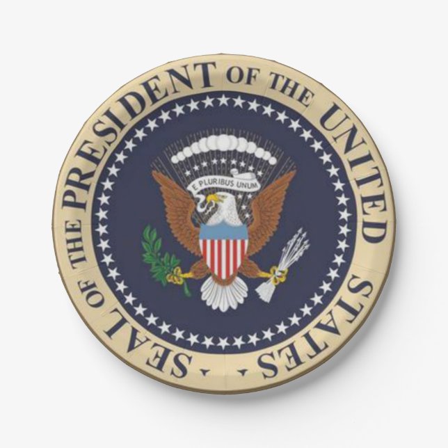 Prato De Papel Presidente de Placas de Papel (Frente)