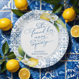 Prato De Papel Presilha principal Chá de panela do Mediterrâneo