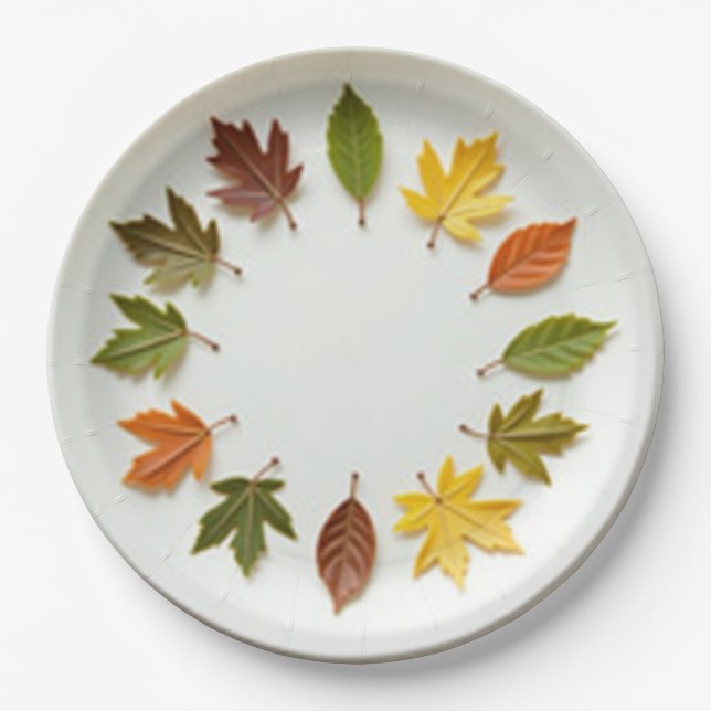 Prato De Papel Primavera (Frente)