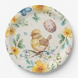 Prato De Papel Primavera Bloom Páscoa 2