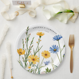 Prato De Papel Primavera Wild Flower Meadow Wedding