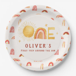 Prato De Papel Primeira Viagem Em Torno Do Sol | Parte primeiro a