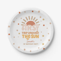 Primeira Viagem em Torno do Sol Retro Boho 1º Aniv