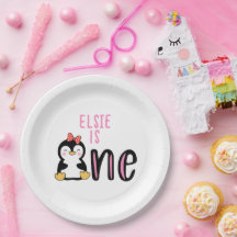 Primeiro aniversario do bebê - Cute pinguim