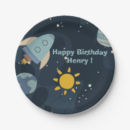 Prato De Papel Primeiro Aniversário do Sol
