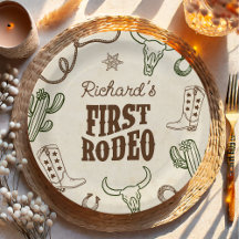 Primeiro primeiro aniversario Rodeo Western Boy