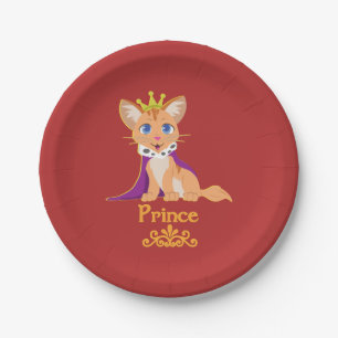 Prato De Papel Prince Kitten