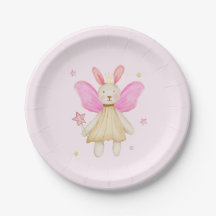 Princesa Boneca Bunny Asas de Fada Aquarela 