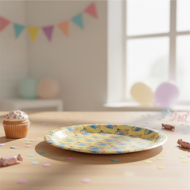 Prato De Papel Princesa Placas de Papel (Criador carregado)