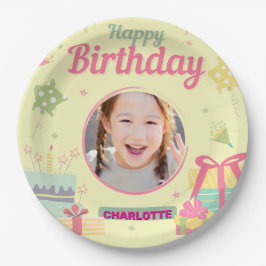 Prato De Papel princess birthday