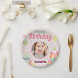 Prato De Papel princess birthday