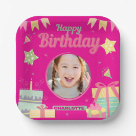 Prato De Papel princess birthday