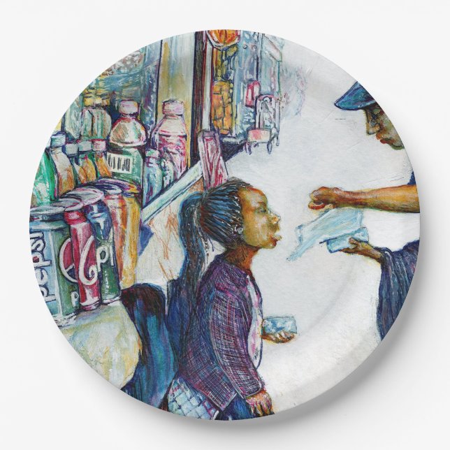 Prato De Papel Produz a esperança (Frente)