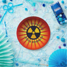 Prato De Papel Pronto para Radiação