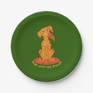 Prato De Papel Pup-peroni Pizza