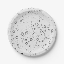 Prato De Papel Queda de Raindroits