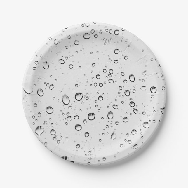 Prato De Papel Queda de Raindroits (Frente)
