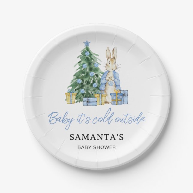 Prato De Papel Querida, está frio lá fora (Frente)