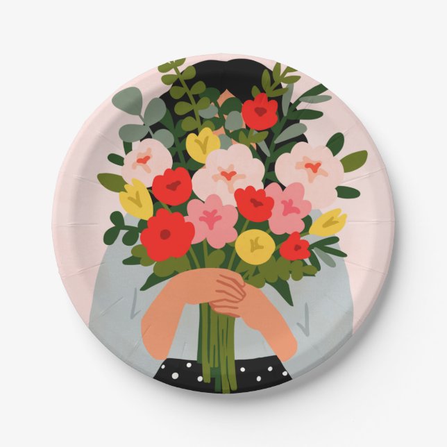 Prato De Papel Querido Namorados II (Frente)