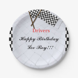 Prato De Papel Raça ao Tema da Vitória