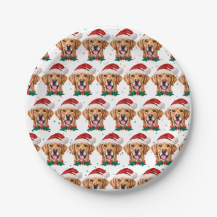 Prato De Papel Raça de Cão Retriever Dourado Natal