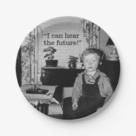 Prato De Papel Rádio Festa de formatura