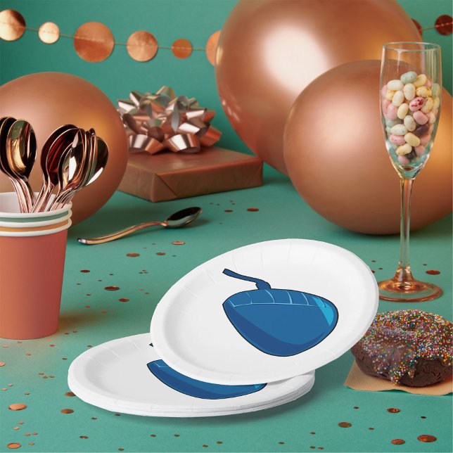 Prato De Papel Rato de Computador Azul (Criador carregado)