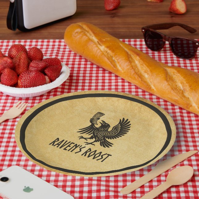 Prato De Papel Raven's Roost Pub Wick Escócia (Piquenique)