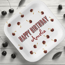 Red Cherry Personalised Party