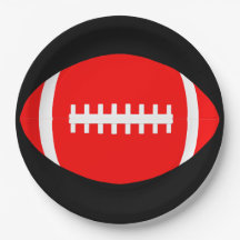 Red Football Team Party ou Banquet Sports