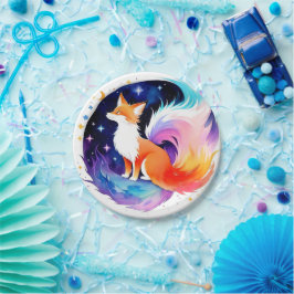 Prato De Papel Red Fox Dreams Birthday