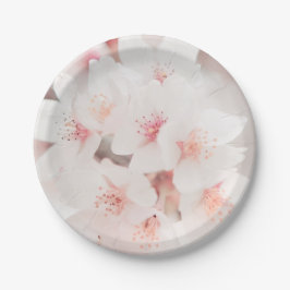 Prato de papel redondo de 17,78 cm