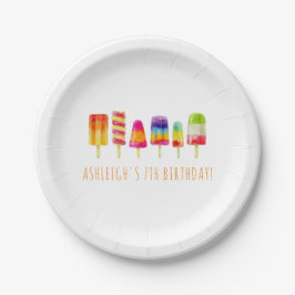 Prato De Papel Refrigere para fora o partido de aniversário de