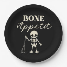 Retro Bone Apetite Spooky Halloween
