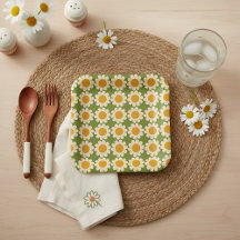 Retro Daisy Primavera floral