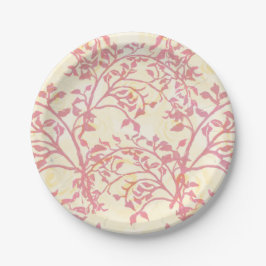 Prato De Papel Retro dessert plate with piped frosting details