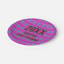 Reunião Familiar Retro Neon Tie Dye Picnic