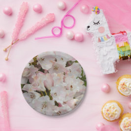 Prato De Papel Rhododendron Blooms Rosa Floral